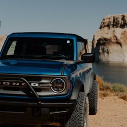 Black Rock Rentals - Velocity Blue Ford Bronco