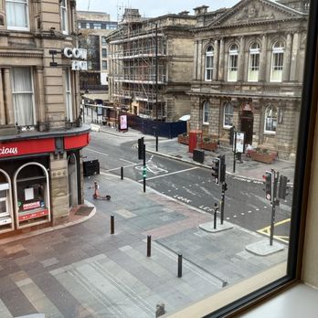 Hampton by Hilton Newcastle - View from breakfast area - Hotels Near Me - Newcastle, XTW