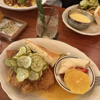 Jacob's Pickles - Hot Chicken Biscuit - Comfort Food Near Me - New York, New York