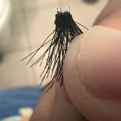 Amore Beauty lounge - Natural lashes yanked out with clusters