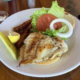 Blackened Group sandwich