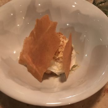 Néctar - Deconstructed marquesita. Probably my least favorite part of the meal, but still fun to eat. - International Near Me - Mérida, YUC Néctar - Deconstructed marquesita. Probably my least favorite part of the meal, but still fun to eat. - International Near Me - Mérida, YUC