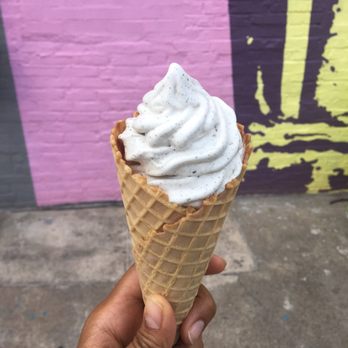 Bmore Licks - Cookies and Cream soft serve in Waffle cone - Ice Cream & Frozen Yogurt Near Me - Baltimore, Maryland Bmore Licks - Cookies and Cream soft serve in Waffle cone - Ice Cream & Frozen Yogurt Near Me - Baltimore, Maryland