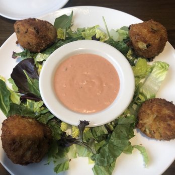Ogden Beer Company - Mormon Hush Puppies with Antelope island dipping sauce. - Brewpubs Near Me - Ogden, Utah Ogden Beer Company - Mormon Hush Puppies with Antelope island dipping sauce. - Brewpubs Near Me - Ogden, Utah
