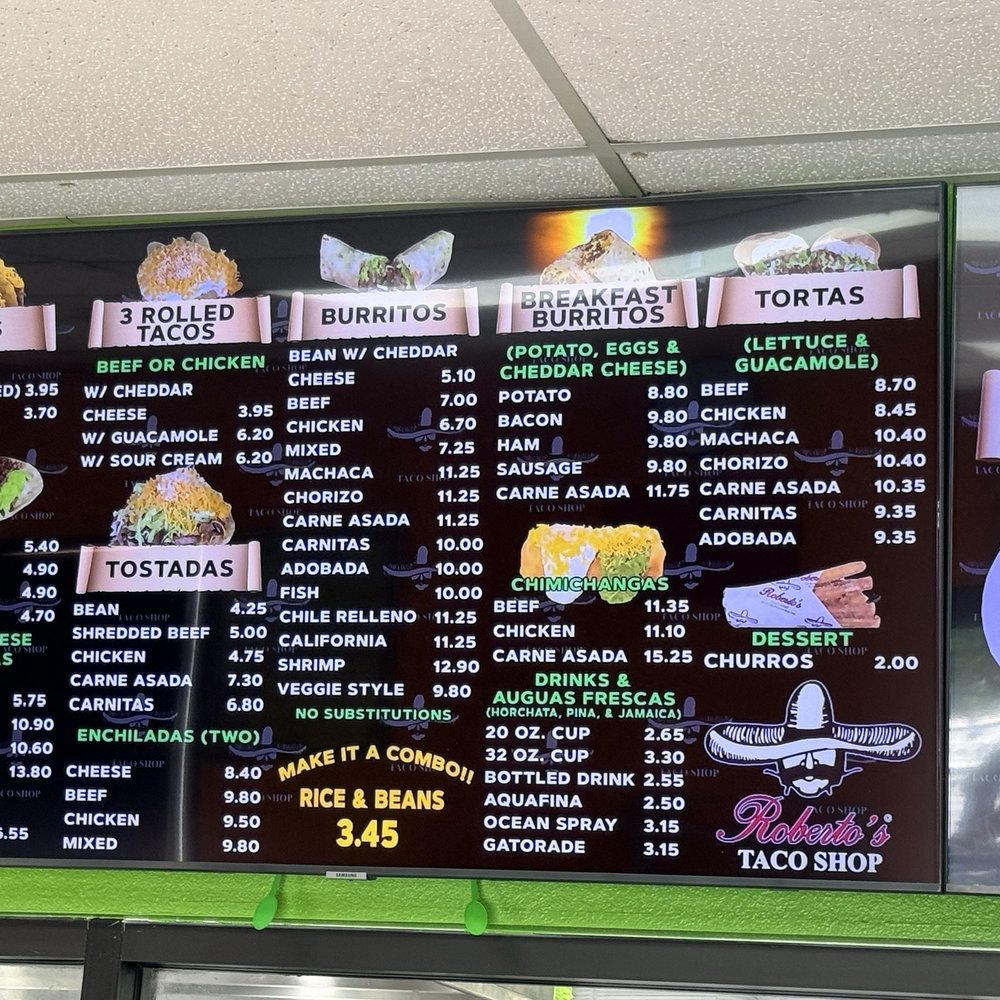 Roberto's Taco Shop - Mexican Near Me - Las Vegas, Nevada Roberto's Taco Shop - Mexican Near Me - Las Vegas, Nevada