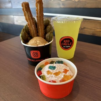 Red Circle Ice Cream - Pearland - Desserts Near Me - Pearland, Texas