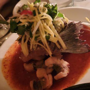 Indochine - #26 Crispy Fish ($48) - Vietnamese Near Me - New York, New York Indochine - #26 Crispy Fish ($48) - Vietnamese Near Me - New York, New York