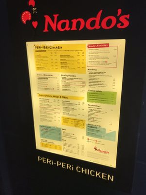 Menu photo 4 Nando's Peri-Peri Chicago, IL Menu photo 4 Nando's Peri-Peri Chicago, IL