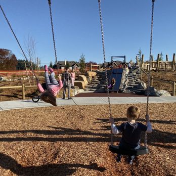 Exploration Park - Two swings, two slides.  Not enough for a park this big IMO. - Parks Near Me - Mill Creek, Washington