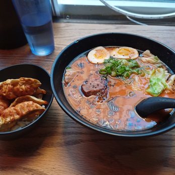 Ramen Kagawa - Gyoza, Spicy Pork Miso, and Green tea cheesecake - Ramen Near Me - Phoenix, Arizona Ramen Kagawa - Gyoza, Spicy Pork Miso, and Green tea cheesecake - Ramen Near Me - Phoenix, Arizona