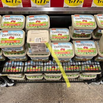 Vallarta Supermarkets - Can't really trust this store to understand how to store items. This is butter that must be refrigerated as stated on the item. - Grocery Near Me - Anaheim, California