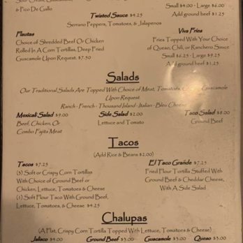 Carlos Restaurant - Menu - Bars Near Me - Big Spring, Texas