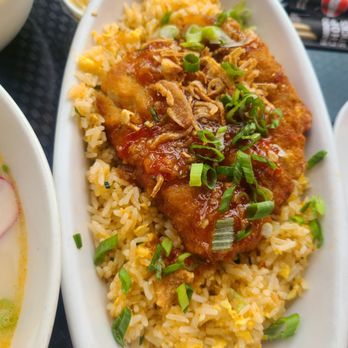 Urbanbelly - Chicken Katsu with fried rice - Asian Fusion Near Me - Chicago, Illinois Urbanbelly - Chicken Katsu with fried rice - Asian Fusion Near Me - Chicago, Illinois