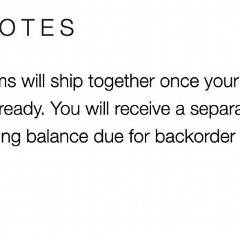 Crate & Barrel - The note on my order stating that nothing would ship until it was all ready. - Rugs Near Me - Schaumburg, Illinois Crate & Barrel - The note on my order stating that nothing would ship until it was all ready. - Rugs Near Me - Schaumburg, Illinois