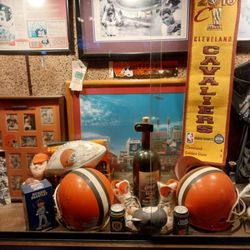 The Tap House - Browns case in the entry