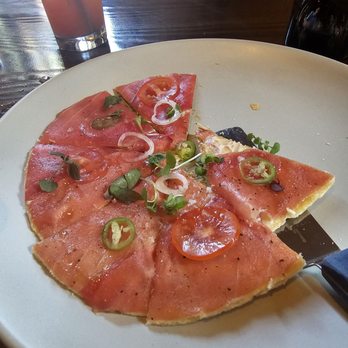 Yellowtail Japanese Restaurant & Lounge - Tuna pizza - Japanese Near Me - Las Vegas, Nevada Yellowtail Japanese Restaurant & Lounge - Tuna pizza - Japanese Near Me - Las Vegas, Nevada