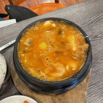 Korea House - Combination Tofu Soup - Korean Near Me - Concord, California