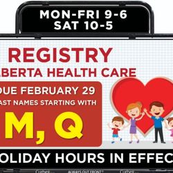 Capilano Registry - Family Day Long Weekend info