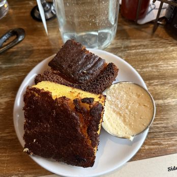 Prohibition Pig - CORN BREAD AND MAPLE BUTTER - Barbeque Near Me - Waterbury, Vermont