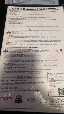 Menu photo 4 Cooper's Seafood House Scranton, PA