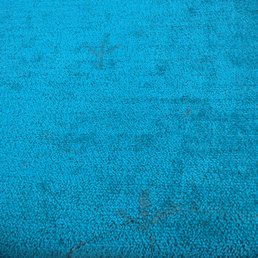 Cute Birdy foot prints on their recliners at the pool!