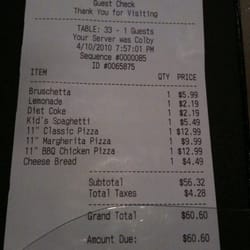 "Atsa lotsa mozzarella."