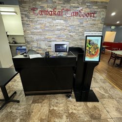 Tawakal Halal Tandoori Restaurant - Inside pick up counter