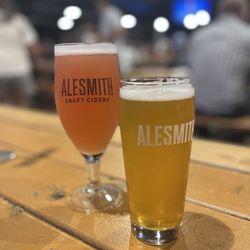 AleSmith Brewing Company - Dry Apple cider with a slash of raspberry kettle sour and Tropical Party Tricks