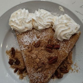 La Creme - Apple streusel crepe. - Coffee & Tea Near Me - Zeeland, Michigan La Creme - Apple streusel crepe. - Coffee & Tea Near Me - Zeeland, Michigan