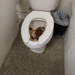 They say they have clean bathrooms. Saw this every weekend!