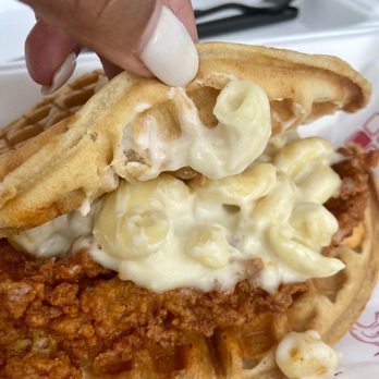 The Waffle Bus - MacDaddy (Waffle) - Sandwiches Near Me - Houston, Texas The Waffle Bus - MacDaddy (Waffle) - Sandwiches Near Me - Houston, Texas