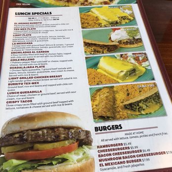 Mexicano Grille - Burgers and lunch specials. - Tex-Mex Near Me - Hewitt, Texas