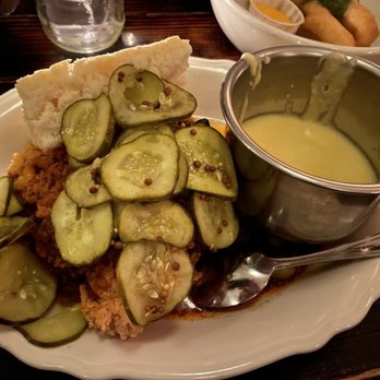 Jacob's Pickles - Hot Chicken Biscuit - Comfort Food Near Me - New York, New York Jacob's Pickles - Hot Chicken Biscuit - Comfort Food Near Me - New York, New York