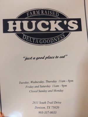 Huck's Catfish by null