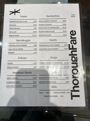 Menu photo 4 ThoroughFare Austin, TX