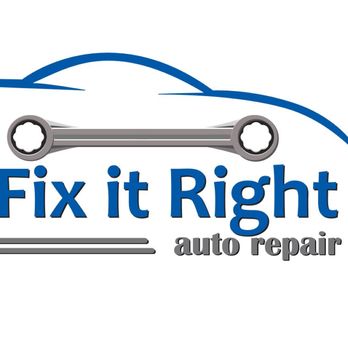 Fix it Right Auto Repair - Logo - Auto Repair Near Me - Springfield, Missouri Fix it Right Auto Repair - Logo - Auto Repair Near Me - Springfield, Missouri