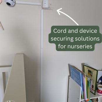 Juniper Babyproofing - Cord and device securing for babyproofing a nursery. - Childproofing Near Me Juniper Babyproofing - Cord and device securing for babyproofing a nursery. - Childproofing Near Me