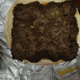 The hamburger was so burnt that my grandson wouldn't touch it The hamburger was so burnt that my grandson wouldn't touch it