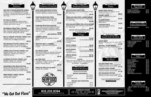 Menu photo 6 DaSeaFoodConnect Missouri City, TX