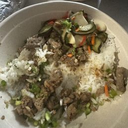 Pork rice. Pork rice.