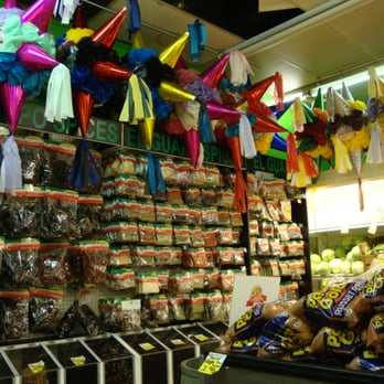 Carniceria La Despensa Latina - Dried Spices, and part of the Produce Section and tonnes of Piñata at La Despensa Latina October 4th 2013. - Mexican Near Me - Denver, Colorado Carniceria La Despensa Latina - Dried Spices, and part of the Produce Section and tonnes of Piñata at La Despensa Latina October 4th 2013. - Mexican Near Me - Denver, Colorado