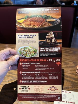 Outback Steakhouse Delray Beach Menu With Prices: Ultimate Guide 2025