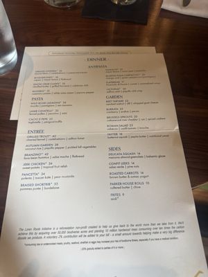 Menu photo 1 Nido Austin, TX