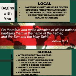 Lakeside Community Presbyterian Church - Serving the community in love with our hands and feet;  and reaching the world.