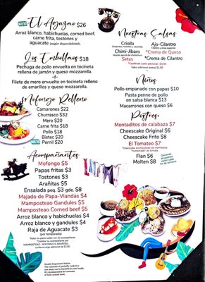 Menu photo 1 Aguzao Restobar Jayuya, PR Menu photo 1 Aguzao Restobar Jayuya, PR