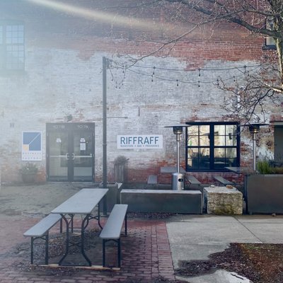 Riffraff bookstore and bar by null