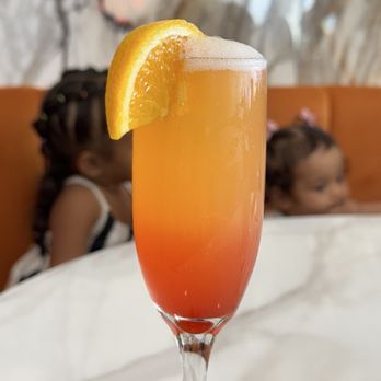 The Breakfast Bar - Peach Mimosa 2 - Breakfast & Brunch Near Me - Duluth, Georgia