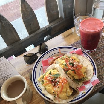 The Corner - Breakfast Tacos  - trust me, they were excellent! - Cafes Near Me - Montclair, New Jersey