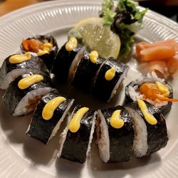 The Red Vault Bistro - Buddha Roll - not our favorite but not bad