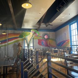 Mellow Mushroom Greenville - Nice decorations.